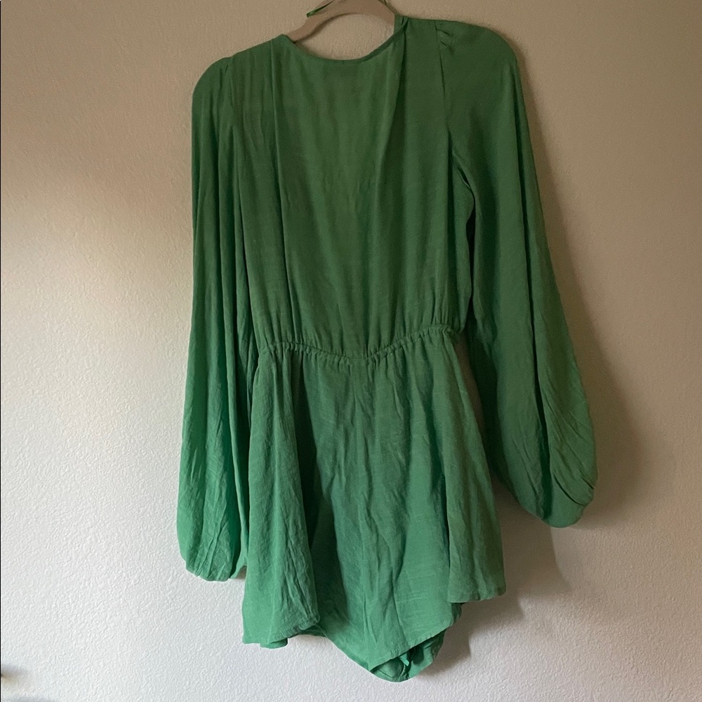 Petal & Pup Green Romper - Picture 5 of 7